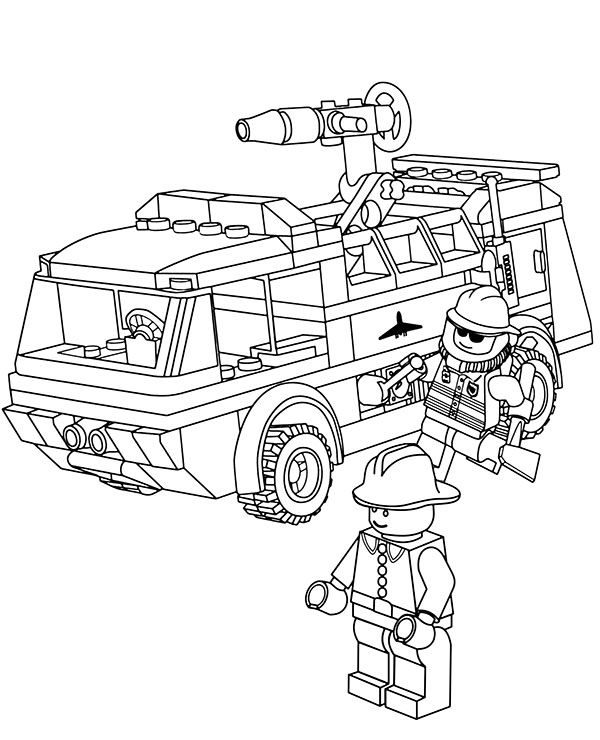 Klocki Lego kolorowanki